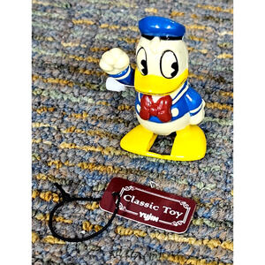 VTG Yujin Plastic Donald Duck Ramp Walker 2 1/4" With Tag Rare